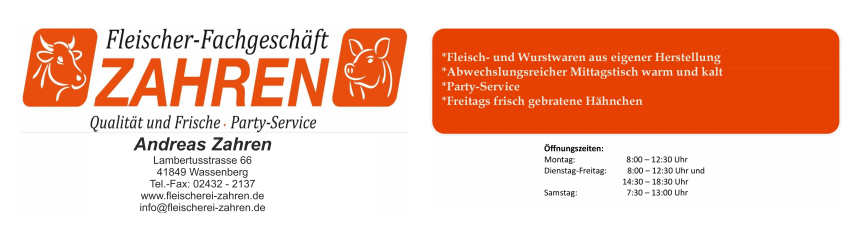 Fleischerei Zahren